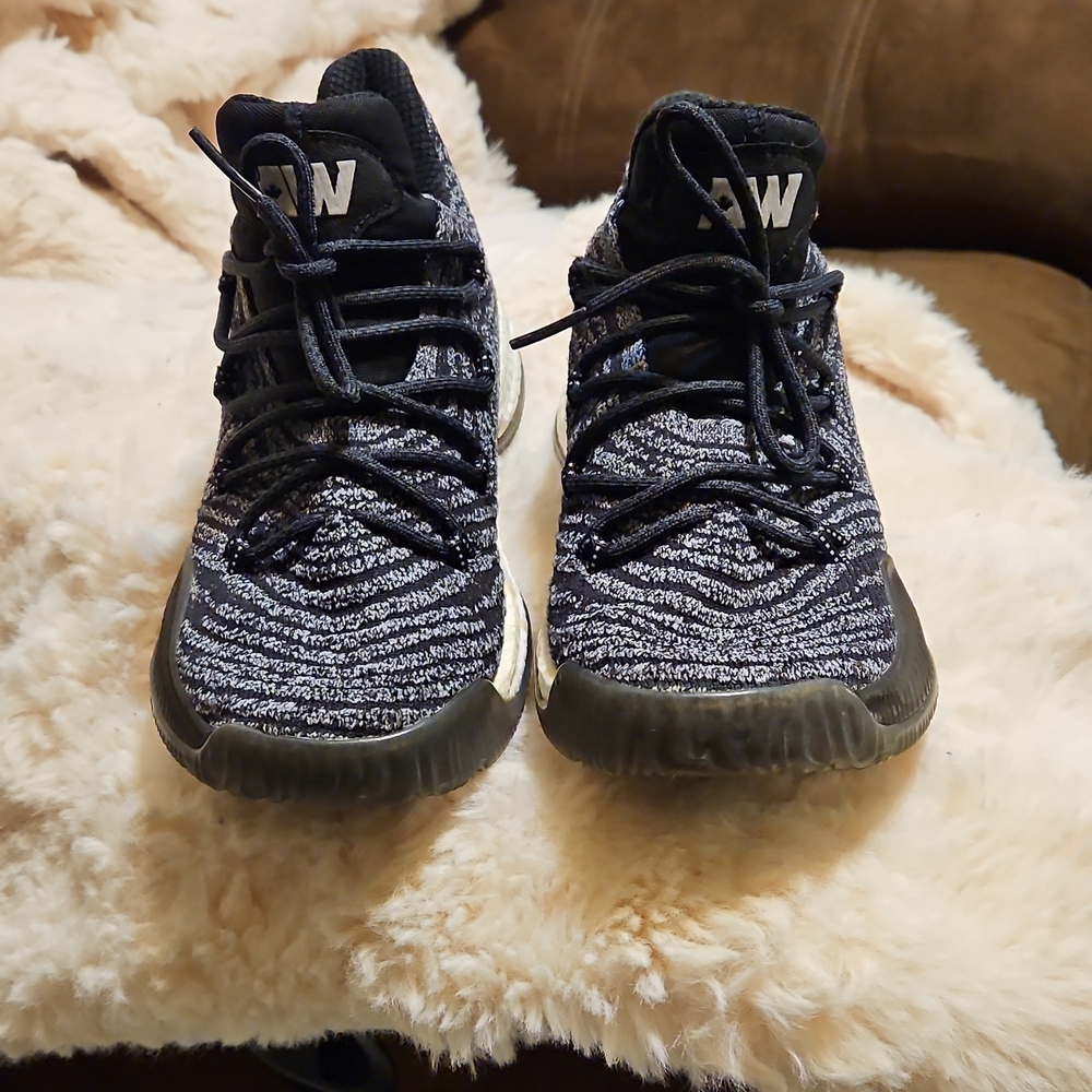 adidas Crazy Explosive Low Primeknit Andrew Wiggins PE BB8346 Black Size 6.5